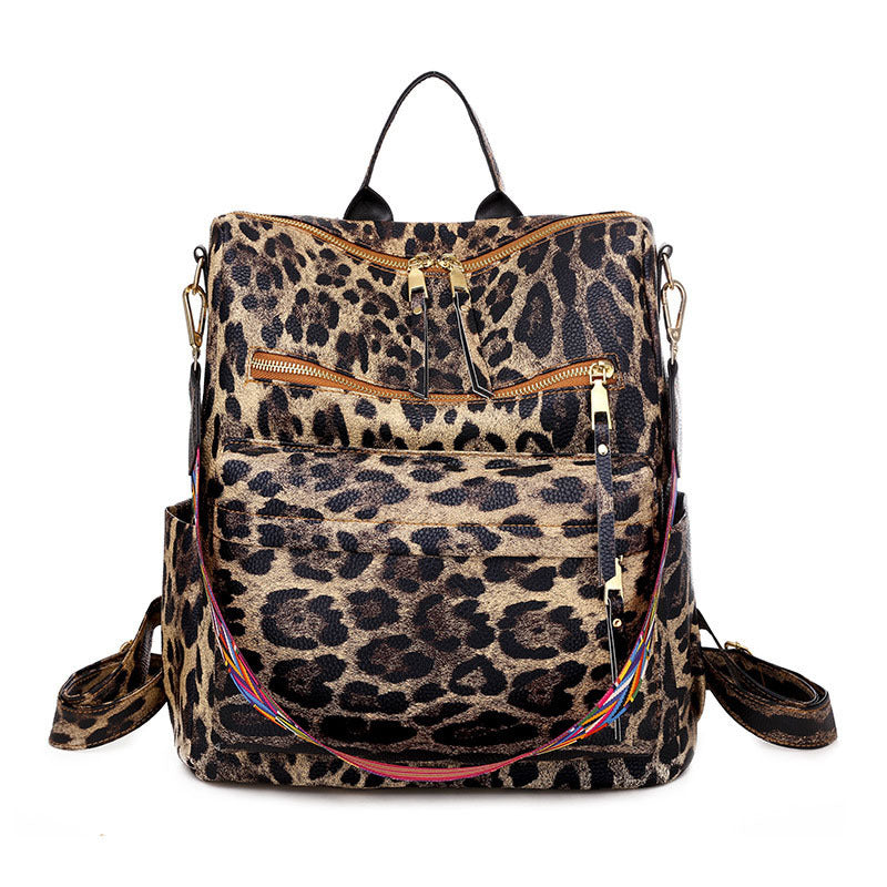 Large Soft PU Leather Backpack (Multiple patterns)