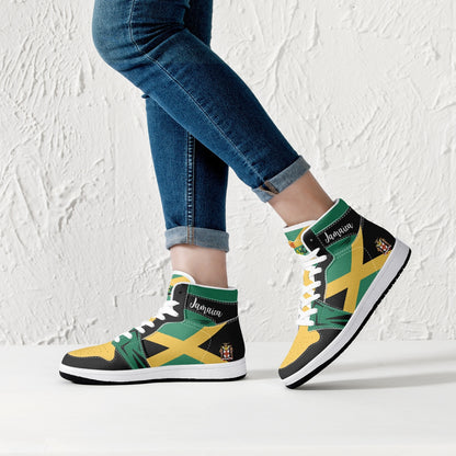 Jamaica Flag High Tops AJ1