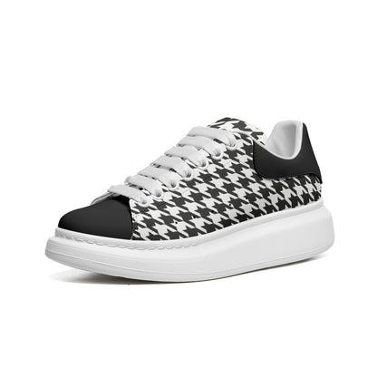 Oversized Sneaker - Houndstooth