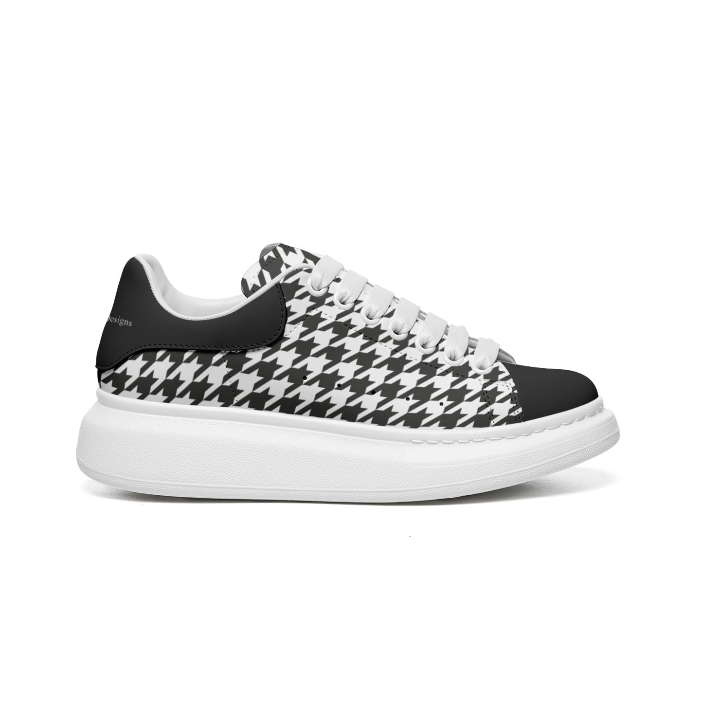 Oversized Sneaker - Houndstooth