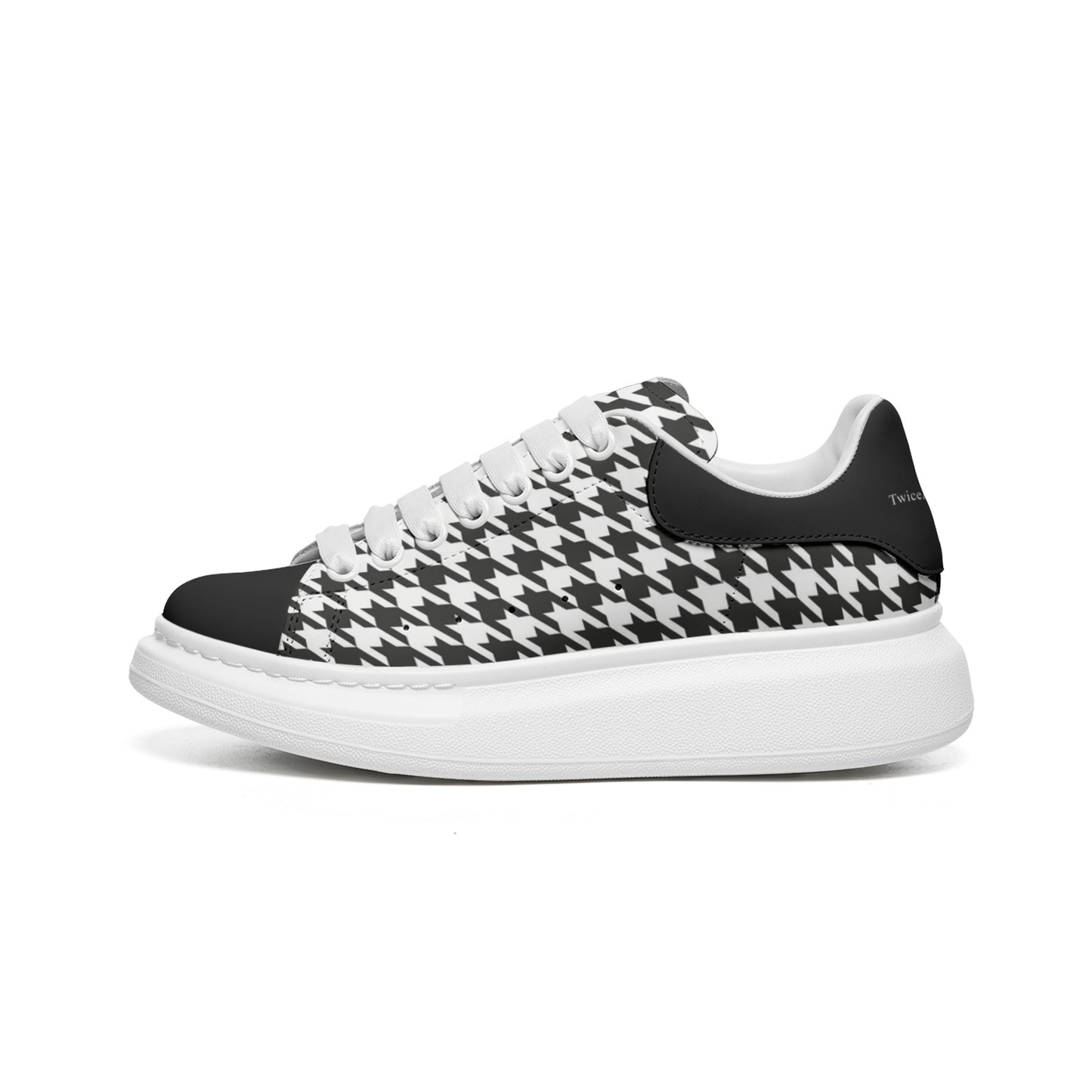 Oversized Sneaker - Houndstooth