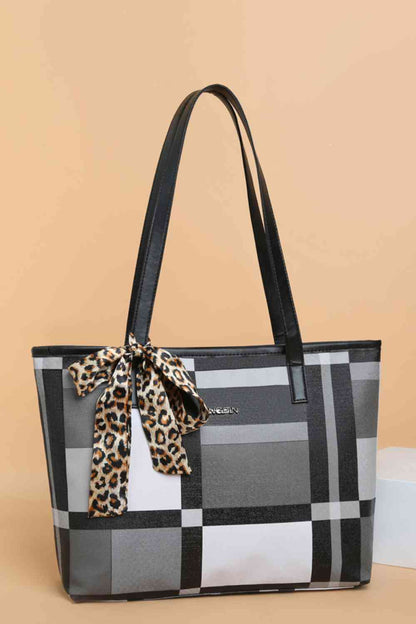 Block Design Tote Bag (3 options)