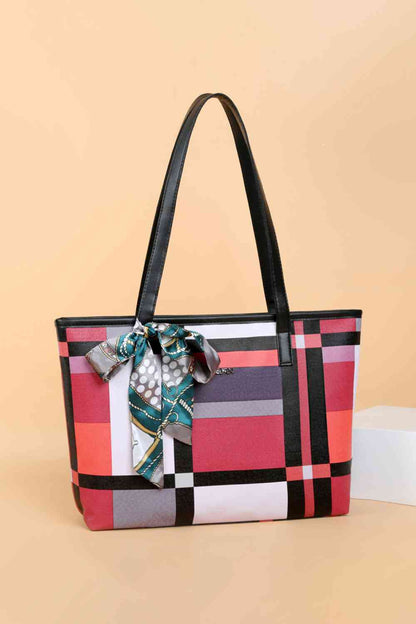 Block Design Tote Bag (3 options)